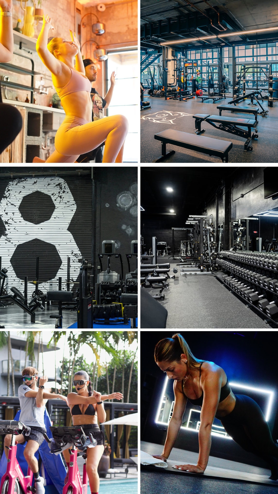 RULE Fitness gym atmosphere and training area